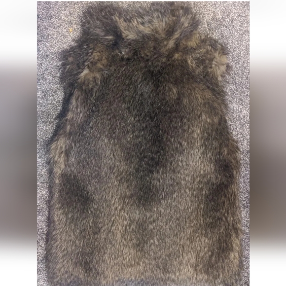 JACK by BB Dakota Brown Faux Fur Vest Women's Size Medium w/ Pockets & Lining. - Picture 8 of 12
